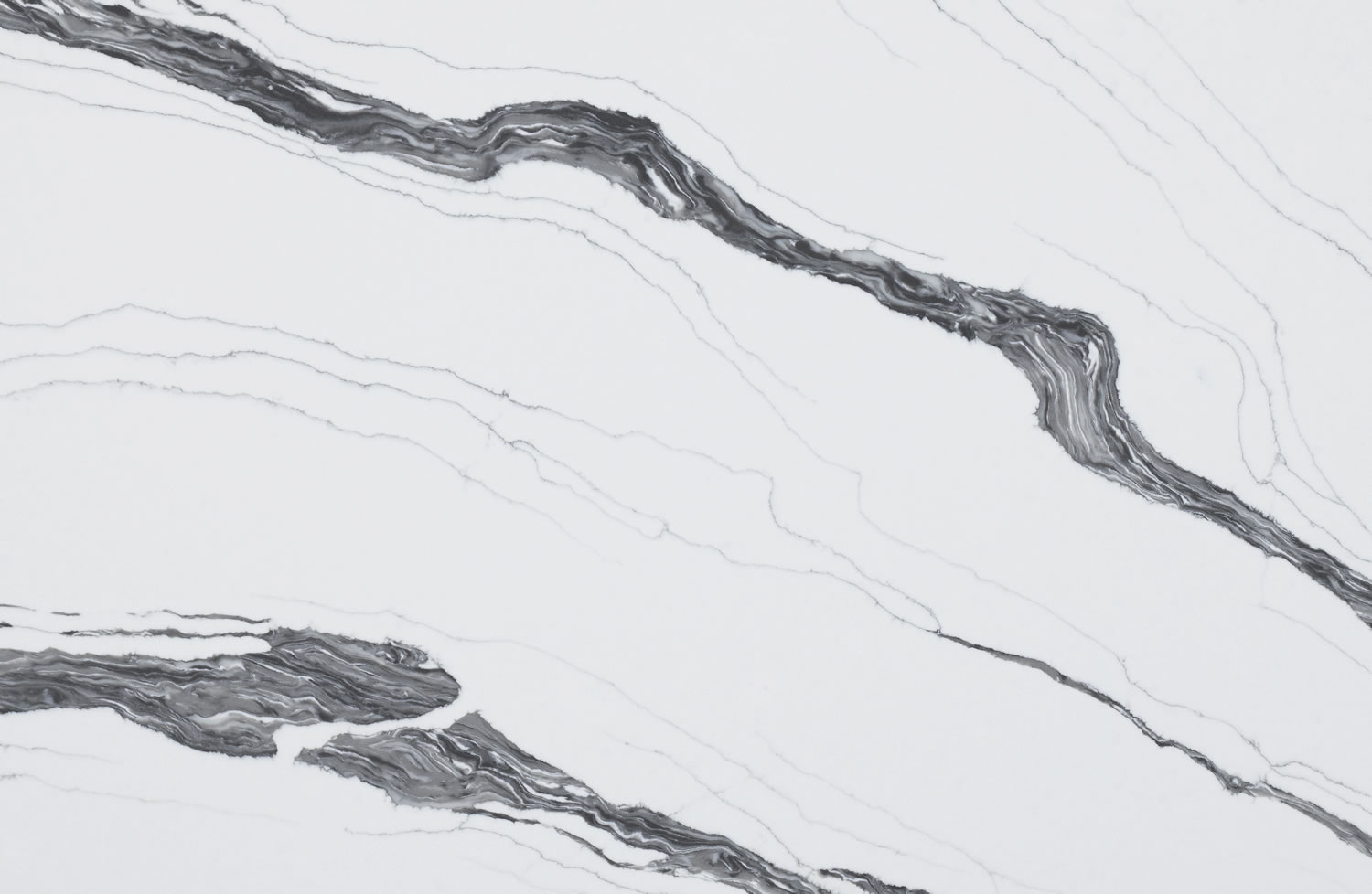 8501 Skyfall Quartz Stone Surfaces | Quartz Slab